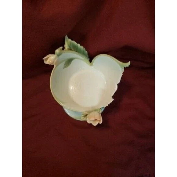 Franz Collection Bee & Apple Blossom Porcelain Candleholder READ